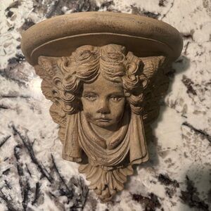 Angel Cherub Wall Shelf French Country Cottagecore Old World European Decor